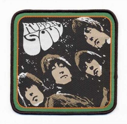 The Beatles Aufnäher Motiv - Rubber Soul Album / bunt