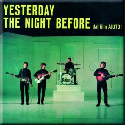 Magnet Beatles Motiv - Yesterday / bunt