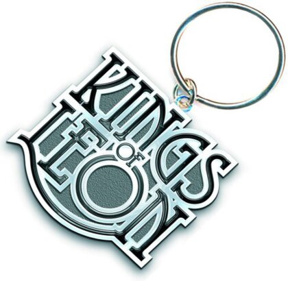 Schlüsselanhänger Kings of Leon Motiv - Scroll Logo / bunt