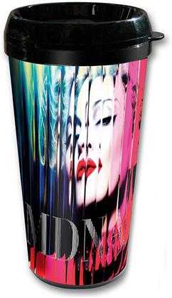 Trink- und Kaffeebecher für Unterwegs Madonna Motiv - MDNA / bunt