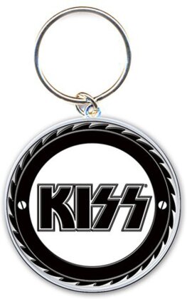 Kiss Keychain - Buzz Saw Logo
