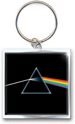 Schlüsselanhänger Pink Floyd Motiv - Dark Side Of The Moon / bunt