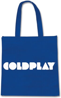 Umweltfreundliche Coldplay Tragetasche - Design : Logo / bunt