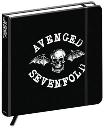 Notizbuch Avenged Sevenfold Motiv - Death Bat Crest / bunt