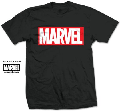 Marvel Comics: Marvel Box Logo - T-Shirt