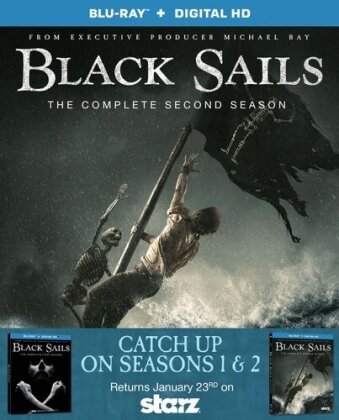 Black Sails - Season 1 & 2 (3 Blu-ray)