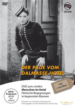 Der Page vom Dalmasse-Hotel (1933) (b/w)