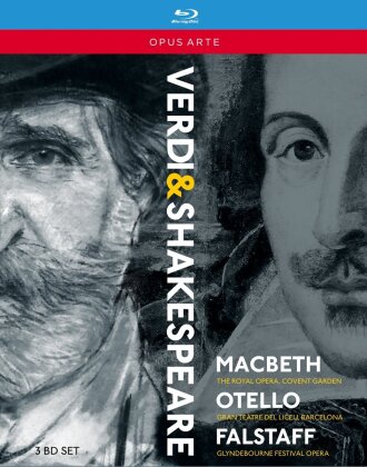 Various Artists - Verdi - The Shakespeare Operas - Macbeth / Otello / Falstaff (Opus Arte, 3 Blu-rays)