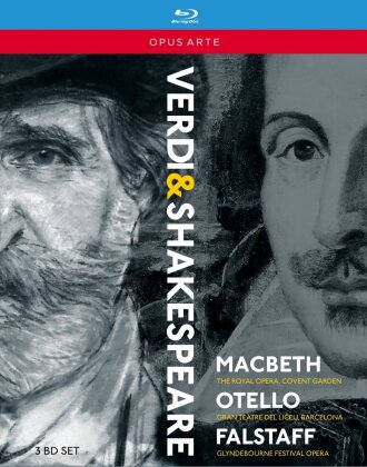 Various Artists - Verdi - The Shakespeare Operas - Macbeth / Otello / Falstaff (Opus Arte, 3 Blu-ray)