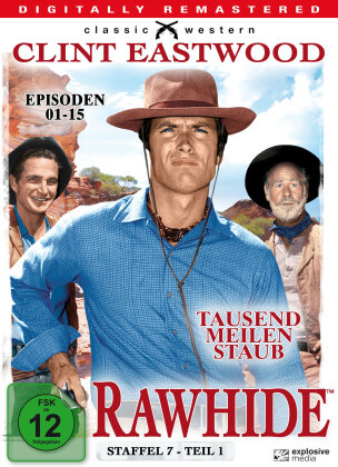 Rawhide - Staffel 7.1 (Classic Western, Remastered, 4 DVDs)
