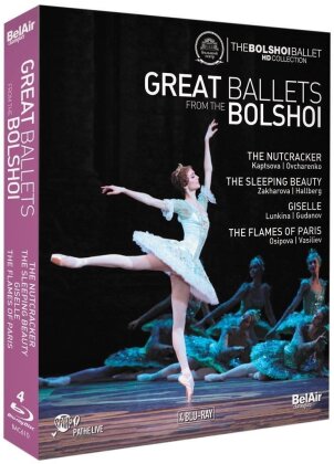 Bolshoi Ballet & Orchestra - Great ballets from the Bolshoi (Bel Air Classique, 4 Blu-rays)