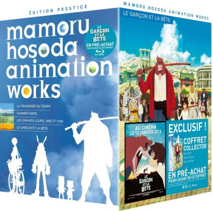 Mamoru Hosoda Animation Works (Edition Presitge, Édition Collector, 7 Blu-ray)