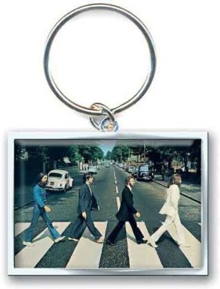 The Beatles: Abbey Road Crossing Photo Print - Keychain