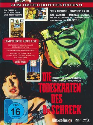 Die Todeskarten des Dr. Schreck (1965) (Cover A, 4K Mastered, Limited Collector's Edition, Mediabook, Blu-ray + DVD)