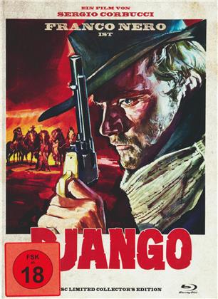 Django (1966) (Cover A, Collector's Edition, Edizione Limitata, Uncut, Mediabook, Blu-ray + DVD)