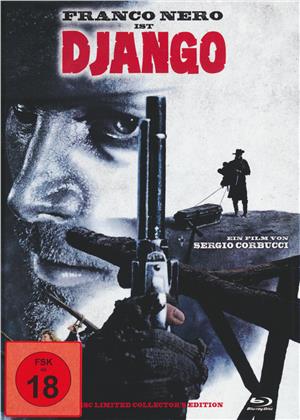 Django (1966) (Cover C, Édition Collector, Édition Limitée, Uncut, Mediabook, Blu-ray + DVD)