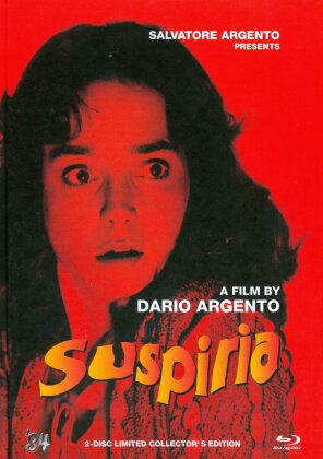 Suspiria (1977) (Cover F, Limited Collector's Edition, Mediabook, Uncut, Blu-ray + DVD)