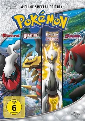 Pokémon - Darkrai / Giratina / Arceus / Zoroark (4 DVDs)