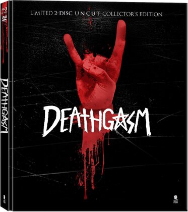 Deathgasm (2015) (Collector's Edition, Limited Edition, Mediabook, Uncut, Blu-ray + 2 DVDs)