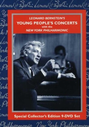 Leonard Bernstein (1918-1990) & New York Philharmonic - Young People's Concert (n/b, Special Collector's Edition, 9 DVD)