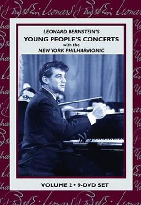 Leonard Bernstein (1918-1990) & New York Philharmonic - Young People's Concert - Vol. 2 (s/w, 9 DVDs)