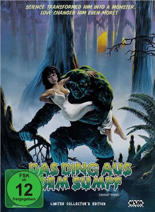 Das Ding aus dem Sumpf (1982) (Cover A, Collector's Edition, Limited Edition, Uncut, Mediabook, Blu-ray + DVD)