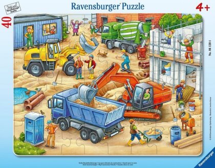 Grosse Baustellenfahrzeuge - Puzzle
