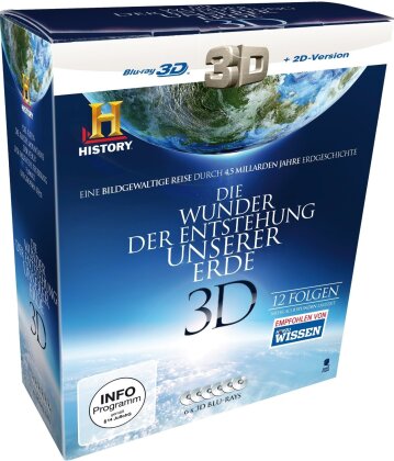 Die Wunder der Entstehung unserer Erde (6 Blu-ray 3D (+2D))