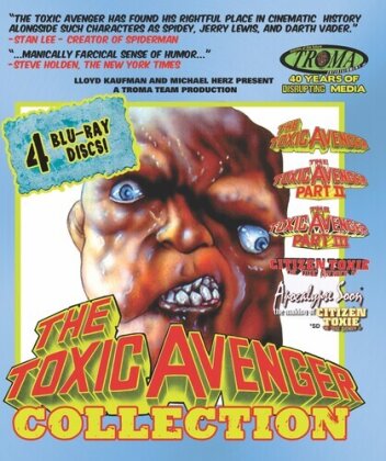 Toxic Avenger Boxset - Toxic Avenger Boxset (4PC) (Widescreen, 4 Blu-rays)