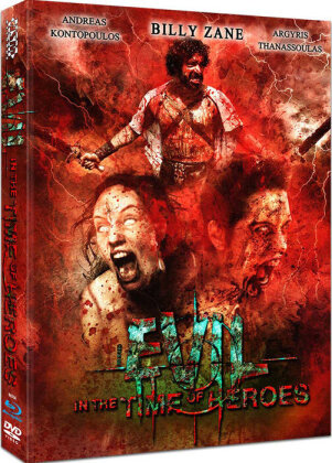 Evil - In the Time of Heroes (2009) (Cover A, Mediabook, Uncut, Blu-ray + DVD)