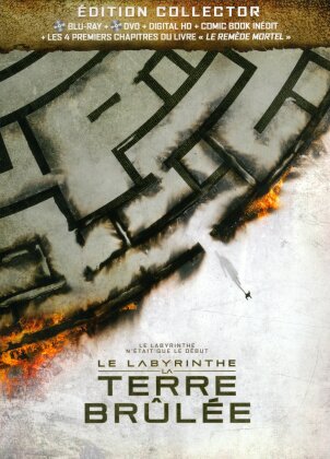 Le Labyrinthe 2 - La Terre Brûlée (2015) (+ Comic Book, Édition Collector Limitée, Blu-ray + DVD)