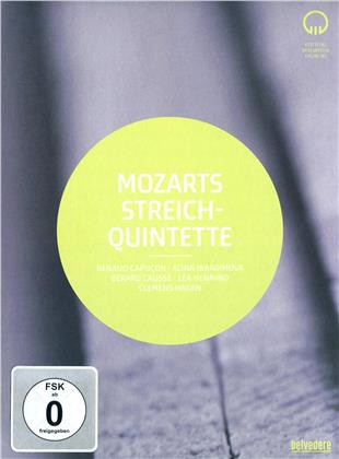 Renaud Capuçon, Alina Ibragimova, Gérard Caussé, Léa Hennino & Clemens Hagen - Mozart - String Quintets Nos. 1-6 (Belvedere, 2 DVDs)