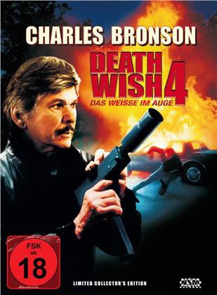 Death Wish 4 - Das Weisse im Auge (1987) (Cover A, Limited Collector's Edition, Mediabook, Blu-ray + DVD)