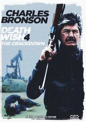 Death Wish 4 - The Crackdown (1987) (Cover B, Limited Collector's Edition, Mediabook, Blu-ray + DVD)
