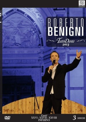 Roberto Benigni - Tutto Dante - Canti XXVI, XXVII, XXVIII Inferno (3 DVDs)