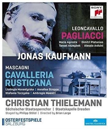 Sächsische Staatskapelle Dresden, Christian Thielemann & Jonas Kaufmann - Leoncavallo - I Pagliacci / Mascagni - Cavalleria Rusticana (Sony Classical)