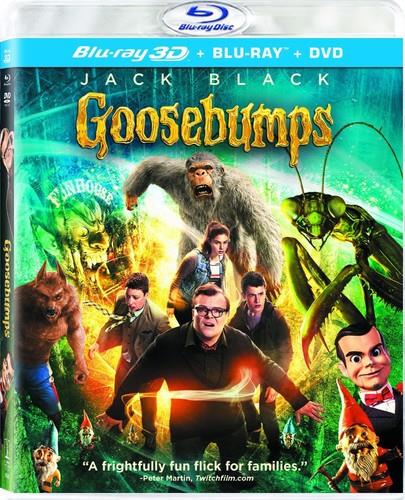 Goosebumps (2015) (Blu-ray 3D (+2D) + Blu-ray + DVD)
