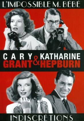 Cary Grant & Katharine Hepburn - L'impossible M. Bébé / Indiscrétions (n/b, 2 DVD)