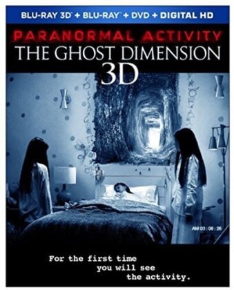 Paranormal Activity 5 - Ghost Dimension (2015) (Blu-ray 3D + Blu-ray + DVD)