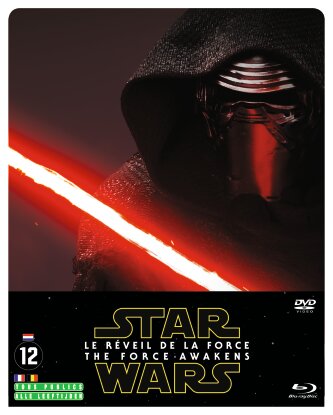 Star Wars - Episode 7 - Le Réveil de la Force (2015) (Edizione Limitata, Steelbook, 2 Blu-ray + DVD)