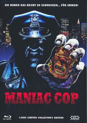 Maniac Cop (1988) (Cover A, Limited Collector's Edition, Mediabook, Blu-ray + 2 DVDs)