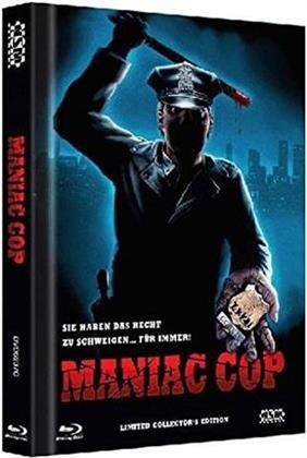 Maniac Cop (1988) (Cover C, Collector's Edition, Kinoversion, Limited Edition, Langfassung, Mediabook, Uncut, Blu-ray + 2 DVDs)