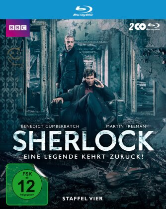 Sherlock - Staffel 4 (BBC, 2 Blu-rays)