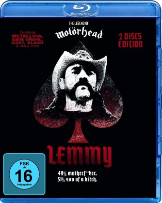 Lemmy Kilmister - Lemmy (Black Edition, 2 Blu-rays)
