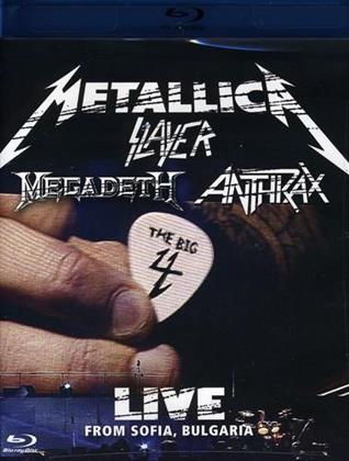 Metallica, Slayer, Megadeth & Anthrax - Live from Sofia Bulgaria 2010 - The Big 4 (2 Blu-ray)