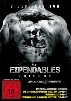 The Expendables Trilogy (Uncut, 3 DVDs)