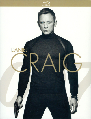 James Bond - Daniel Craig - Casino Royale / Quantum of Solace / Skyfall / Spectre (4 Blu-rays)