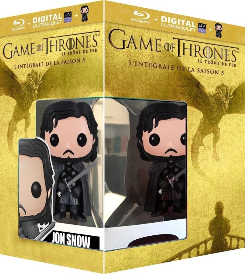 Game of Thrones - Saison 5 (+ figurine Pop! (Funko), 4 Blu-rays)