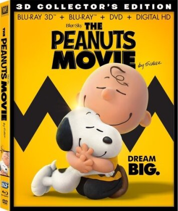 Peanuts Movie - Peanuts Movie (3PC) / (Box Ws) (2015) (Widescreen, Blu-ray + Blu-ray 3D + DVD)