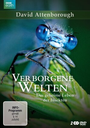 Verborgene Welten - Das geheime Leben der Insekten (BBC Earth, 2 DVD)